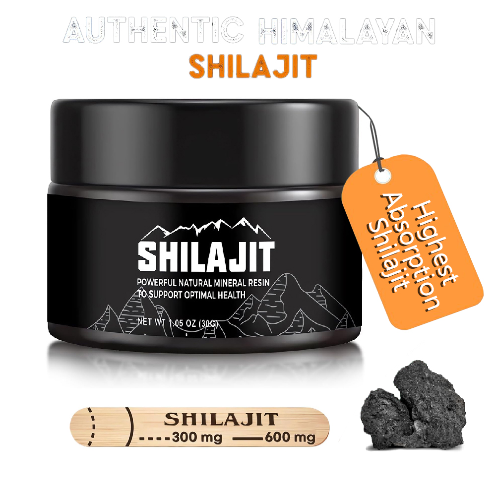 Shilajit Resin Pure - Otantik Himalaya Şilajit Reçinesi - Organik