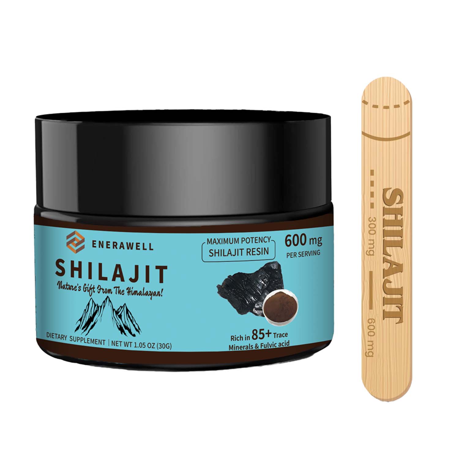Shilajit Resin Pure - Saf Himalaya Şilajit Reçinesi, Eser Mineraller