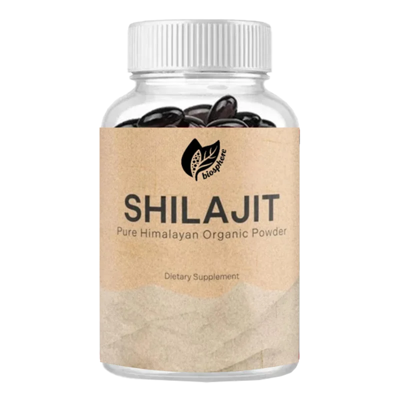 Shilajit Resin Pure - Saf Himalaya Şilajit Reçine Ekstresi 1000mg,