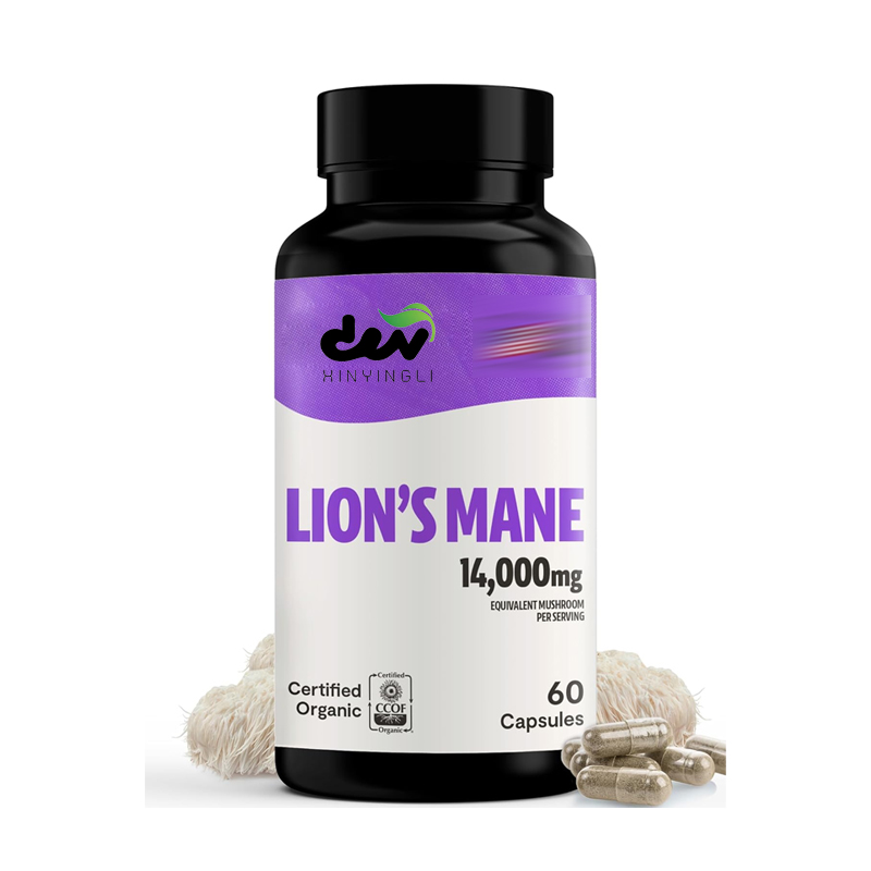 Lion Mane Mushroom - Aslan Yelesi Takviye Kapsülleri 14000 mg