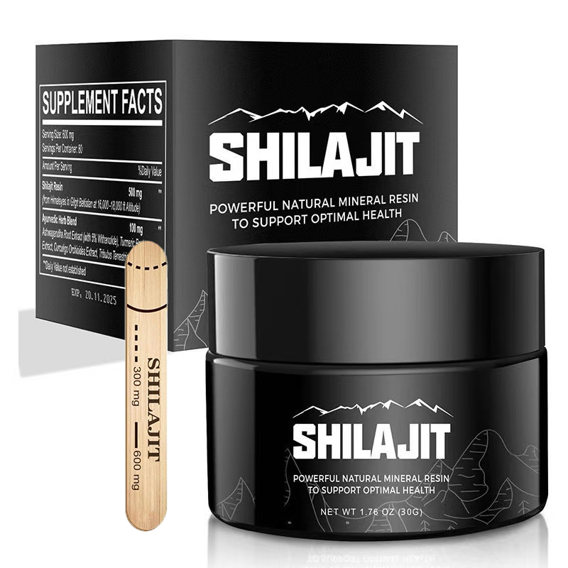 Shilajit Resin Pure - Orijinal Himalaya Şilajit Reçinesi 600mg Maksimum