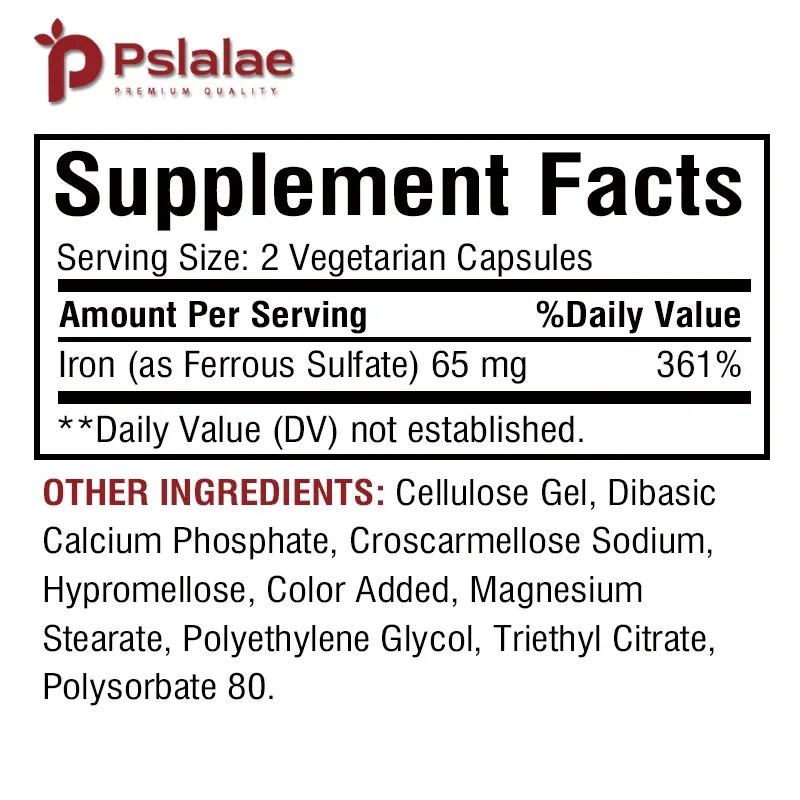 Pslalae Demir Takviyesi 125Mg  - Zinc Supplement 50Mg incelemesi ve fiyatı