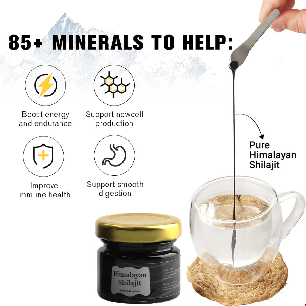 Saf Himalaya Şilajit Reçinesi  - Shilajit Resin Pure incelemesi ve fiyatı