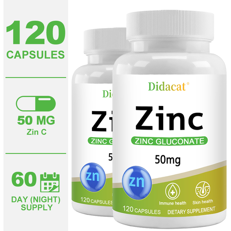 Çinko 50 Mg - Çinko Glukonatlı - Zinc Supplement 50Mg incelemesi ve fiyatı